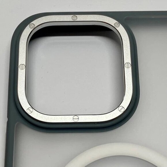 X-Level iphone 14 Pro Max Case Gray Clear Magnetic Charger Accessory Compatible - Picture 2 of 14